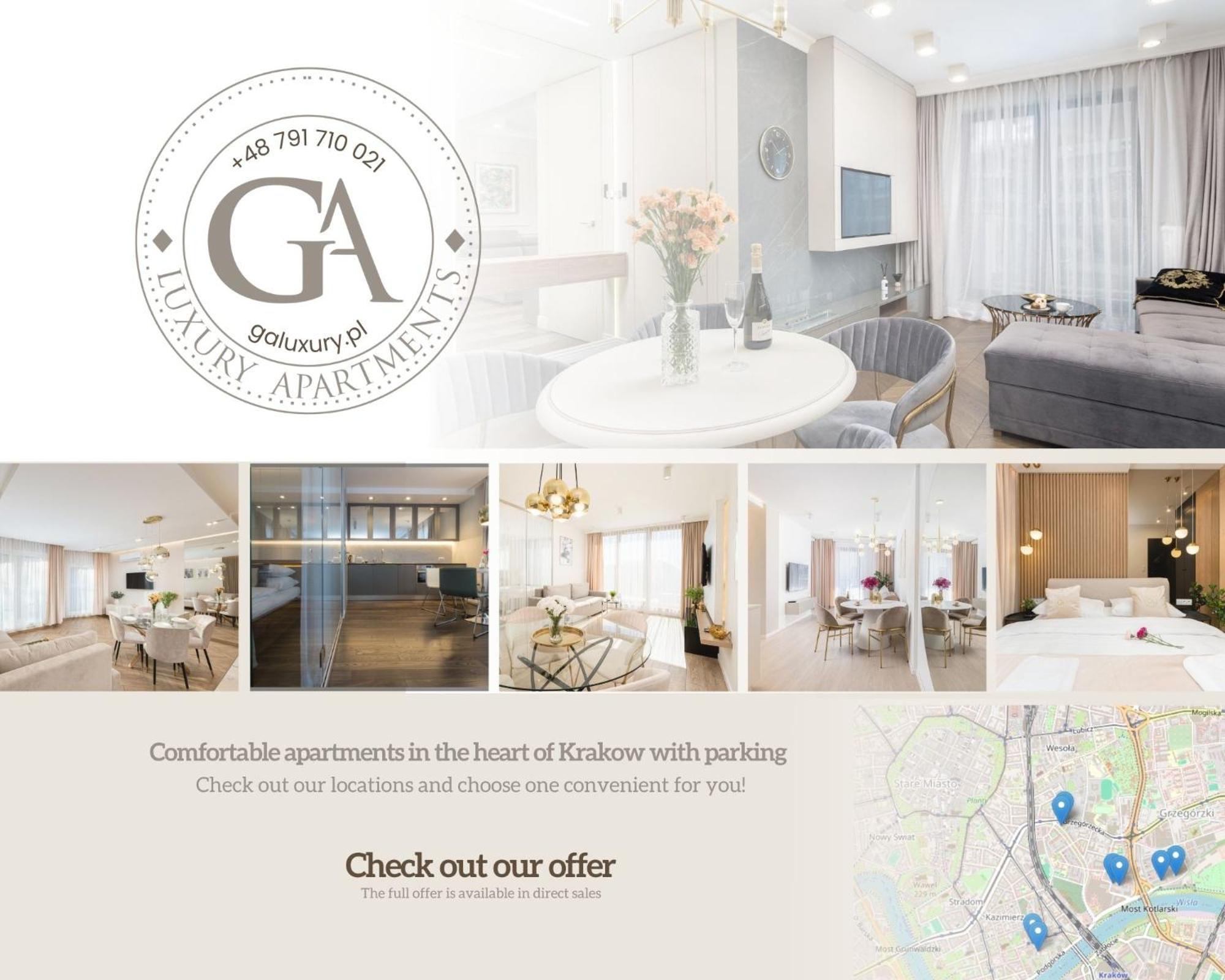 Ga Luxury Apartments G29 Krakow Exterior photo
